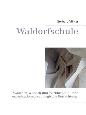 cover image of Waldorfschule